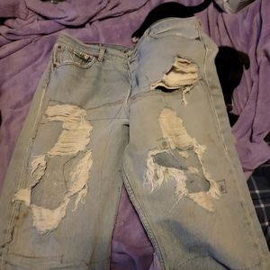 Levi's button fly 501